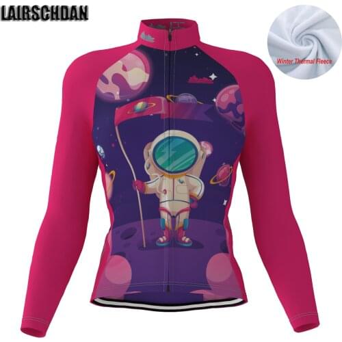 Ropa Ciclismo Mujer Invierno LairschDan 2022 Thermal Fleece Bike Uniform Fashion Women Cycling Jersey Sportwear Bicycle Jacket