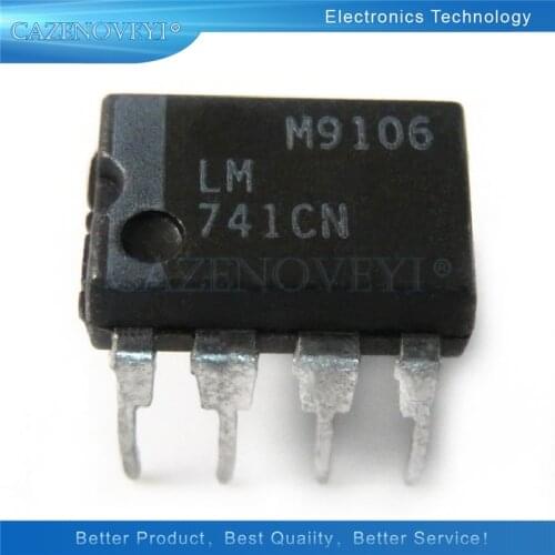 10pcs/lot LM741CN LM741C LM741 741CN DIP-8 In Stock
