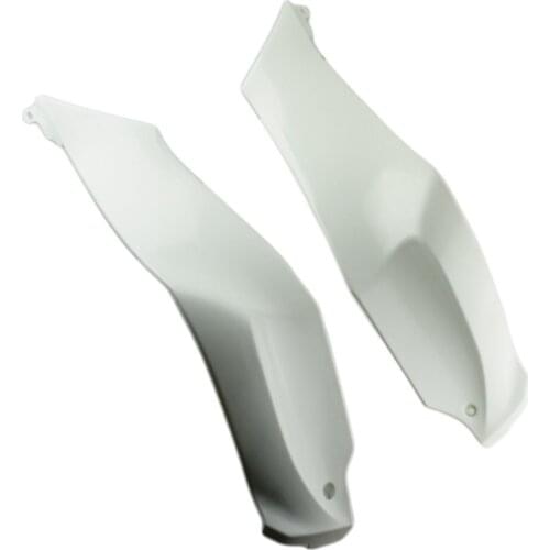 2PCS Unpainted Fairing Parts Left+Right Gas Tank Side Cover Cowl Panels Fairing Kawasaki ZX10R 2011-2017 ZX-10R 2016 2015