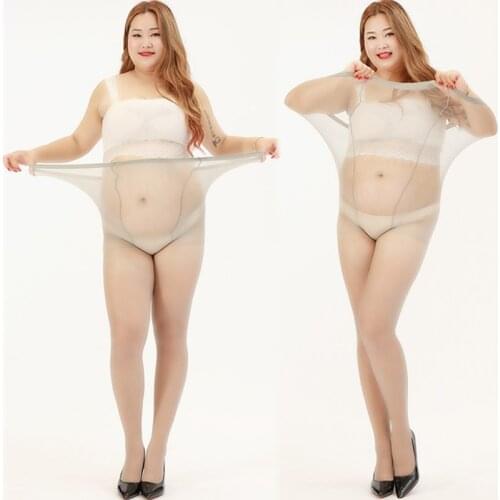 3pcs 10D Plus Size Pantyhose Women Tights Ultra-thin Nylon Anti-hook Tear Resistant Super Elastic Large Size Invisible Tight