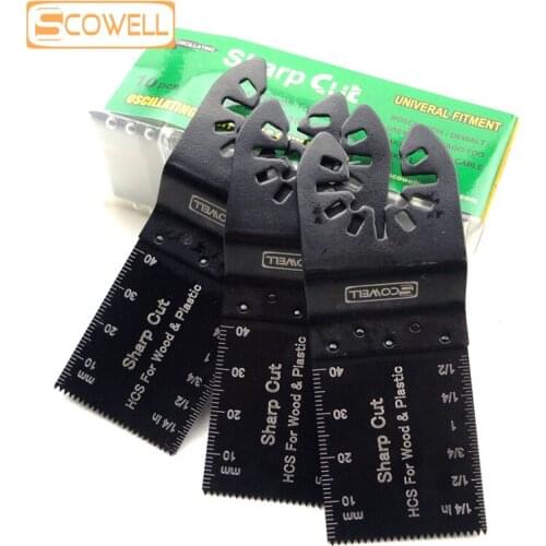 30% Off 34mm HCS Plunge Saw blades for Multi Tools Wood Cutting Oscillating Saw Blades Universal Shank Multimaster Tools Blade