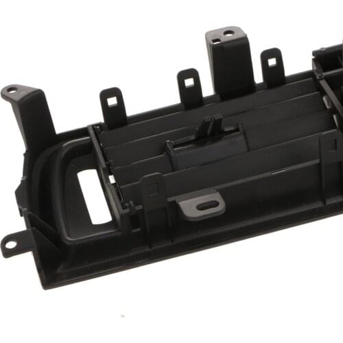 Auto Front Air Vent Grille, Front Console Grill Dash AC Air Vent for 10-17 BMW 5 Series 520 523 525 528 530 535 (Black)