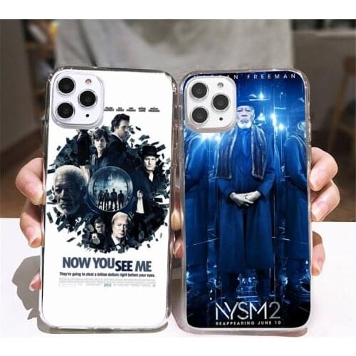 Movie Now You See Me Phone Case Transparent soft For iphone 5 5s 5c se 6 6s 7 8 11 12 plus mini x xs xr pro max