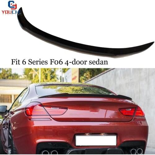 F06 Carbon Fiber Rear Spoiler Wing For BMW 6 Series F06 4-door Gran Coupe Saloon 2012 -2018 640i 650i
