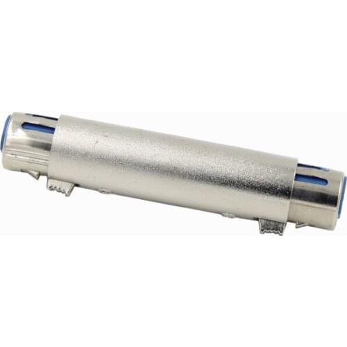 Good Quality 3-Pin XLR Female to Female Audio Microphone Mic Adapter Connector XLR to XLR Connector