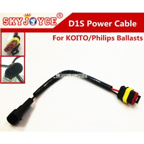 SKYJOYCE 30X12V D1 cable ballast Power Cable D1S D1C D1R headlight styling accessory canbus ballasts power plugs socket harness