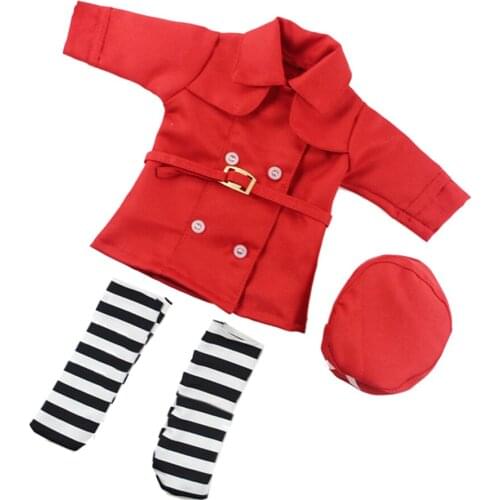 14in Doll Ourfit Doctor Costume Set for AG American Doll My Life Doll Accessory