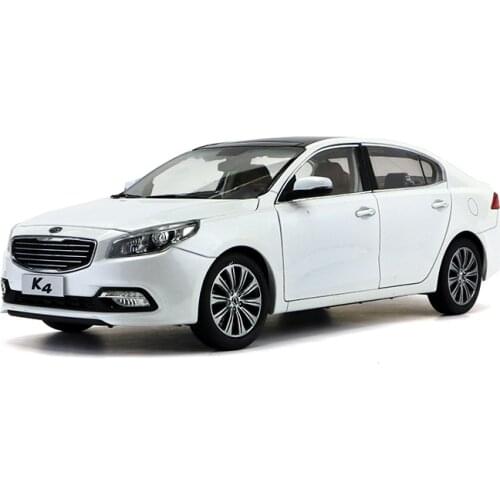 Diecast 1:18Scale Kia K4 2014 Classic Coupe Alloy Simulation Car Model Collection Souvenir Display Boy Gift Toys for Boys