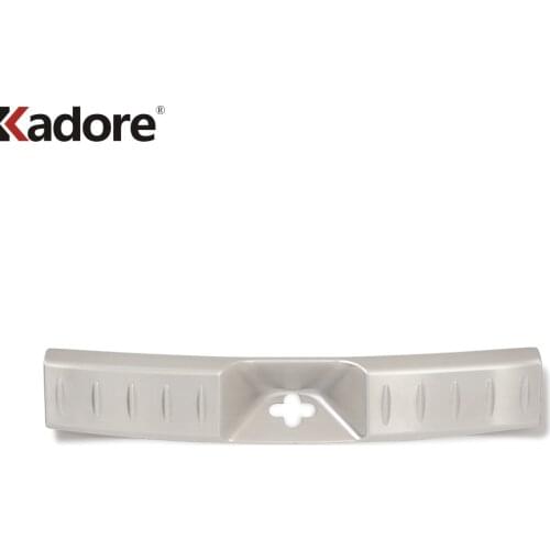 For Nissan Leaf 2017 2018 2019 Stainless Steel Inner Rear Bumper Pad Protector Trim Tail Trunk Scuff Plate Cover Car-Styling