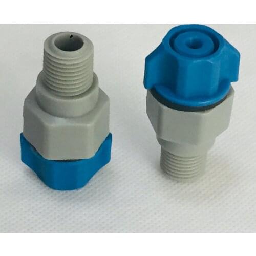 50 pcs/lot ) 1/8" 1/4" 3/8"Plastic quick release solid full cone spray nozzle,Washing treatment before plating