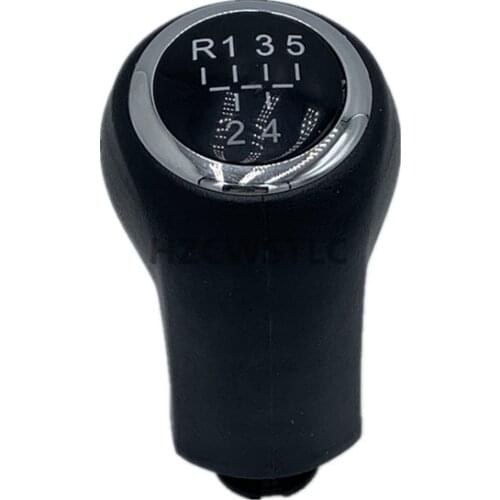 Car Gear Shift Knob 5 Speed Automatic Gear Stick Shift Knob Lever Chrome For VAUXHALL For OPEL ASTRA H III MK5 CORSA D ZAFIRA B