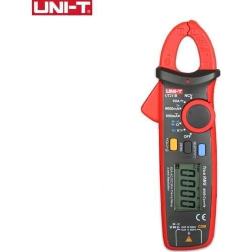 UNI-T 60A True RMS Mini Clamp Meter/UT211A UT211B VFC Frequency Measurement/NCV/LCD Backlight /Ammeter