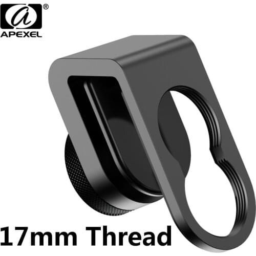 APEXEL Universal Clip 17mm Thread/C-Mount Universal Clip For APEXEL Phone Lens For iPhone Samsung Xiaomi All Smartphones