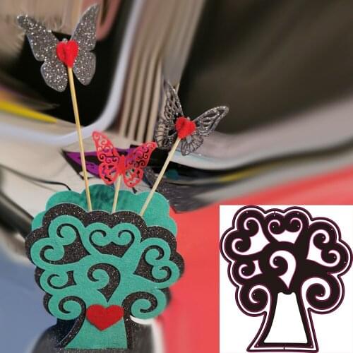 Cutting Dies cut dieNew Design Craft Christmas tree cutting dies decoration Scrapbooking Album Paper Card Embossing Die Cuts