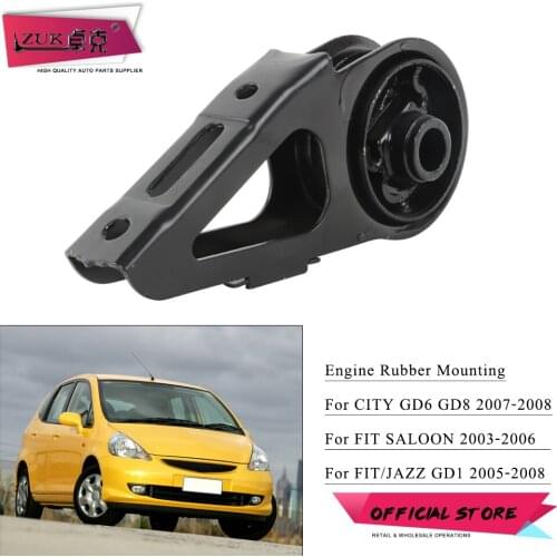 ZUK For MT CARS OM#:50840-SAA-003 Engine Mounting Rubber Stopper For HONDA JAZZ FIT CITY FIT SALOON GD 2005 2006 2007 2008
