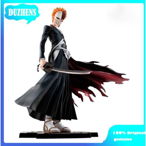 100% Original:BLEACH Kurosaki ichigo 10th anniversary 21.5cm Action Figure Anime Figure Model Toys Figure Collection Doll Gift