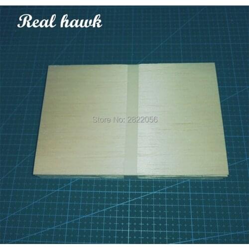 5pcs AAA+ Balsa Wood Sheets 150x100x2.5mm Model Balsa Wood for DIY RC model wooden plane boat material