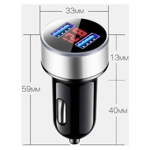 Car Charger Dual USB Adapter Cigarette Lighter For Great Wall Haval Hover H3 H5 H6 H7 H9 H8 H2 Emblem M4 Wingle 5 Chery Lifa