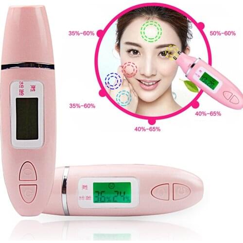 Digital Skin Test Pen Smart Skin Moisture Oil Tester Home Beauty Instrument Skin Care Tools