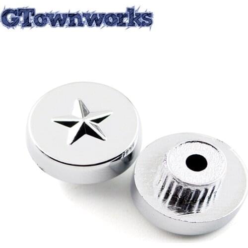 25pcs 13mm D-A37 Wheel Rivets Nuts Rim Lip Decorative University Nail Covers Protection Dust For Car Refit Chrome Silver ABS