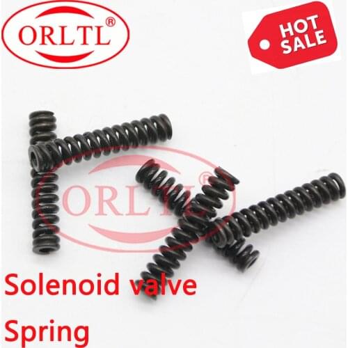 ORLTL 5PCS CR Injector Spring Under The Solenoid Valve nozzle Valve Spring for Denso Common Rail Diesel Fuel Injector
