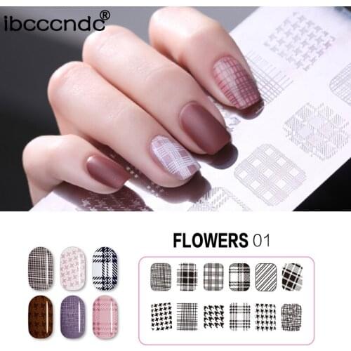 Nail Gel Polish Stamping Plates Flower Lace Stainless Steel Plate Nails Stencils Manicure Template DIY Nail Art Painting Tools