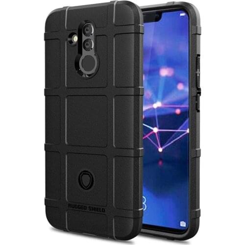 Hybrid Armor Case For Huawei Mate 20 Lite Shockproof Protective Matte Anti Fingerprint Hard Rubber Cover For Huawei Mate 20 Lite