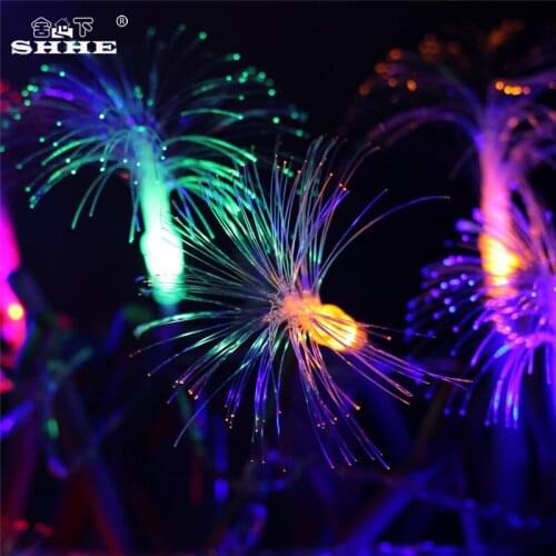 Battery Operated String Lights 5M 40 LED Morning Glory Fairy Lights for Bedroom Garden Christmas Party Holiday Decoration