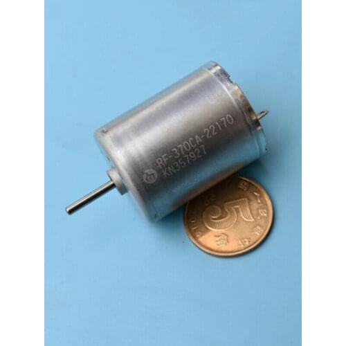 Micro MABUCHI RF-370CA-22170 Metal Brush Mute Motor DC 3V 5V 6V 6000RPM Low Noise for Toy Car Boat