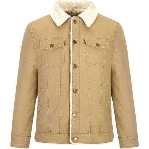 Mcikkny Mens Warm Thick Jackets Coats Fleece Lined Thermal Jackets Outwear Male Size M-6XL Windbreak