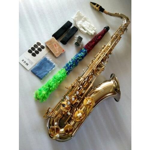 New Jupiter JTS-1100SG Bb Real Photos Tenor Saxophone Brass Silver Nickel Body Gold Key B Flat Sax Instrument With Case Free