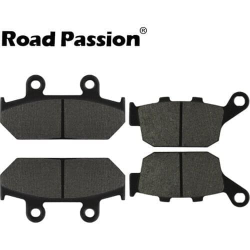 Motorcycle Front and Rear Brake Pads for HONDA NX650 NX 650 Dominator 1992-1996 XRV650 XRV 650 Africa Twin 650 1988 1989