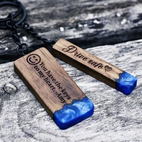 Personalized Dog Collar Pet Wood Engraved Necklace Collar Wood Carving Unique Key Chain Wooden Ornament Puppy Accessory Dropship