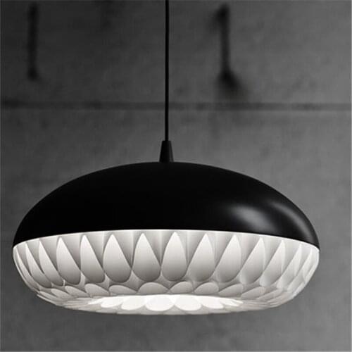 Simple bedroom chandelier personalized wrought iron lamps environmentally friendly acrylic light for bar/cafe/lobby/dining room