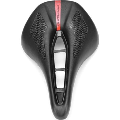 PROMEND Widened Thickened Short Nose Hollow Shock Absorption Comfortable Road Mountain Bike Seat Saddle Seat Cushion Accessories