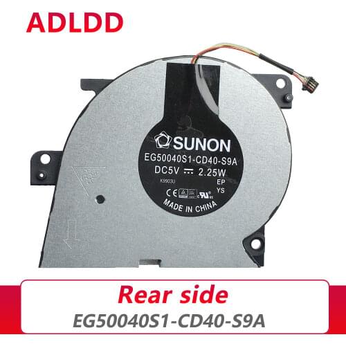 Cooling fan for Lenovo Xiaoxin AIR 14ARR yoga 530 14ikv EG50040S1-CD40-S9A DC28000DGS0