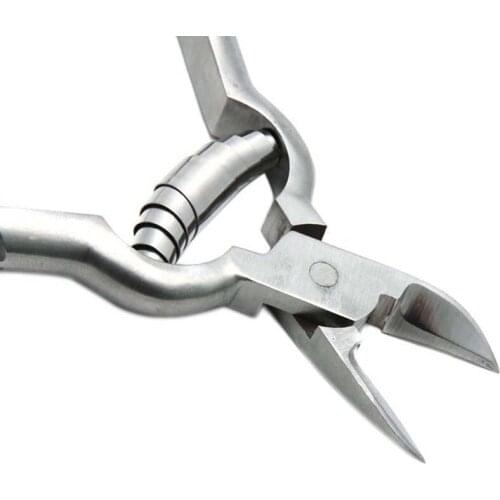 1PC New Stainless Steel Nail Clipper Cuticle Scissor Plier Manicure Tool Professional Fingernail Toenail Cuticle Nipper Trimming