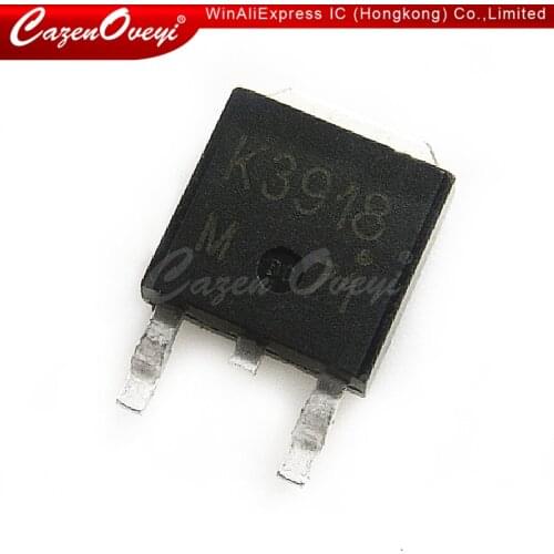 10pcs/lot 2SK3918 SOT252 K3918 SOT MOSFET SMD new and original IC In Stock