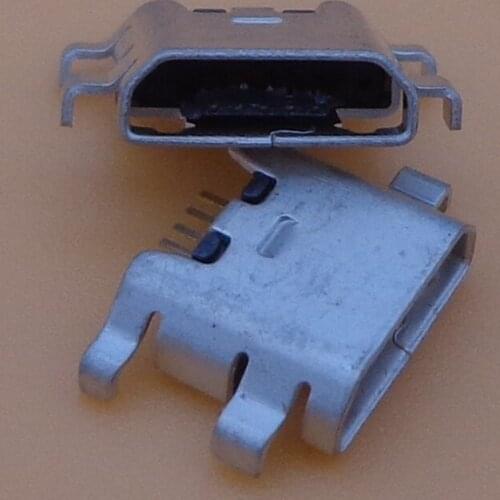 2pcs Micro Mini USB Connector Female Jack Socket Port For ZTE Zfive 2 Z837VL TracFone tbsz