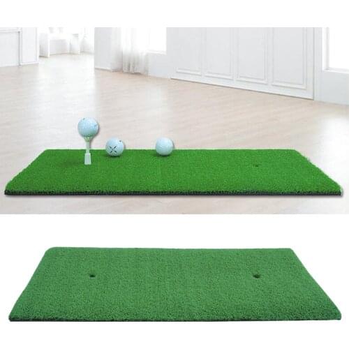 60x33cm Golf Practice Grass Mat Indoor Outdoor Golf Hitting Mat Green Backyard Lawn Mats Golf Training Aids