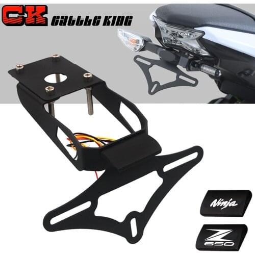 For Kawasaki Z650 Z 650 Ninja 650 Ninja650 Motorcycle Tail Tidy License Plate Holder Fender Eliminator Accessories