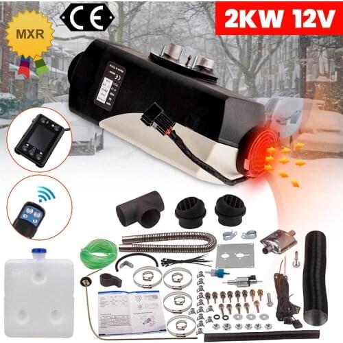 12V 2KW Diesel Air Heater 10L Tank MotorHomes for Car Caravan Trucks SUV Bus