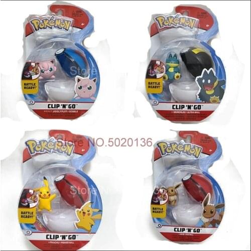 Anime Battle Feature Figures Jigglypuff Snorlax Grookey Sobble Scorbunny Pika Pokemones Action Figures Pokeball Toy Kids Gifts