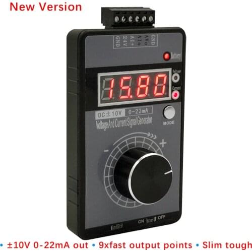 NEW Precision 4-20mA 0-10V 0-5V Signal Generator Adjustable Voltage Current Simulator LB02G 0-22mA Sink Source for Transmitter