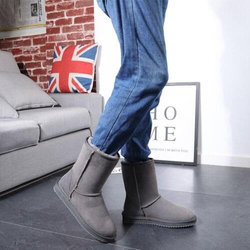 HIUVTG Mens Winter Boots