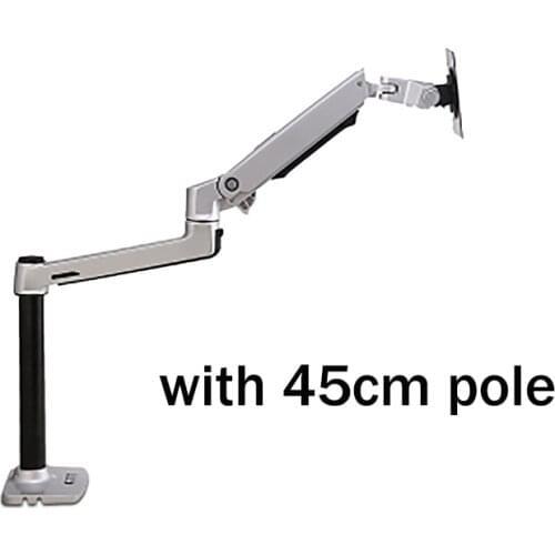 Hyvarwey XSJ8012C-300 Desktop Full Motion 17-32" Monitor Holder Mount Mechanical Spring Arm Aluminum Monitor Support Load 10kgs