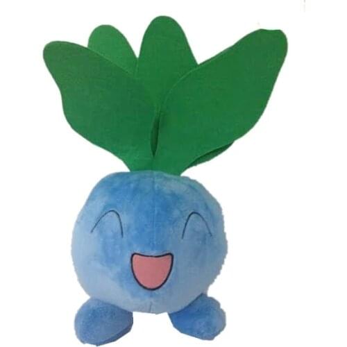 30CM Pokemon Oddish Plush Toy Stuffed Doll Gift for Child A birthday present for a child