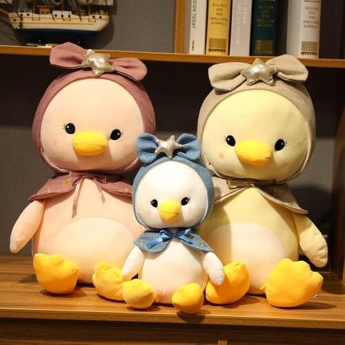 Cute Duck Kawaii Animal Soft Plush Toy Sleeping Appease Doll Birthday Gift