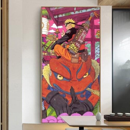 Painting by numbers art paint by number Hand-painted popular anime HOKAGE home corridor decorative painting