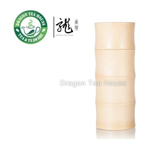 Natural Large Bamboo Tube Canister 840ml 28oz
